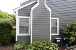 new lap siding installed on exterior of home